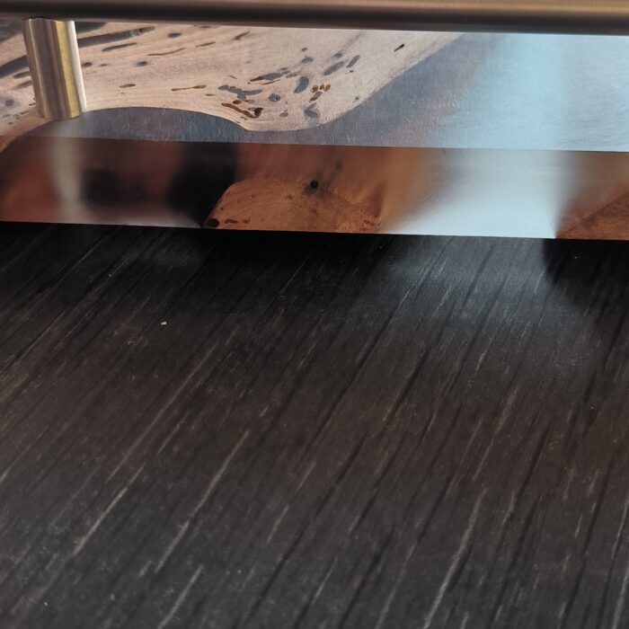 Plateau de service en noyer